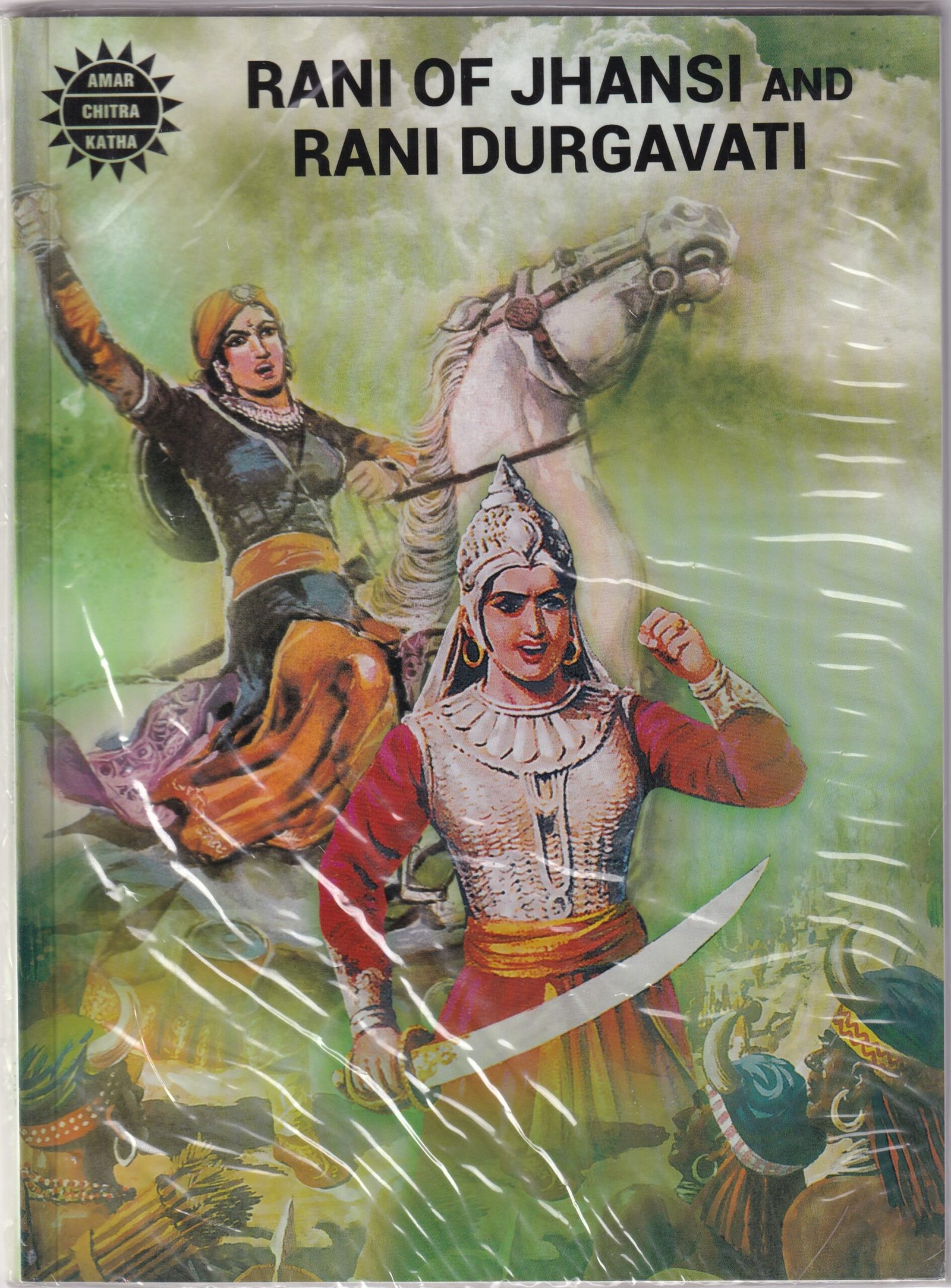 rani of jhansi and rani durgavati amar chitra katha