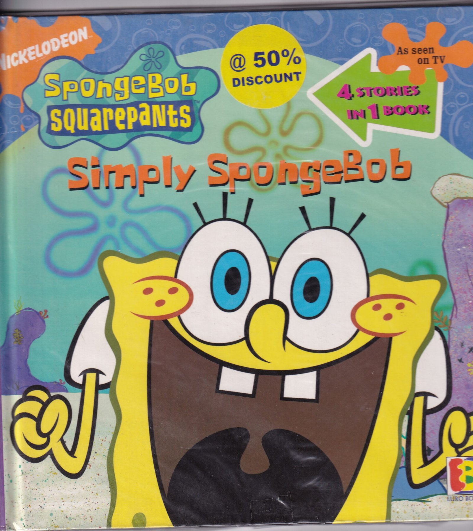 Simply spongebob 4 stories in 1 book
