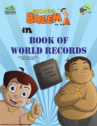 CHHOTA BHEEM IN BOOK OF WORLD RECORDS VOL-48