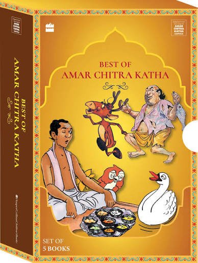 Best of amar chitra katha set of 5 books