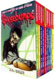 GOOSEBUMPS SET OF 10 BOOKS