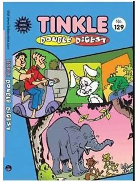 Tinkle double digest set of 3 books (no- 127,128,129 )