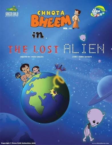 Chhota Bheem In The Lost Alien (Chhota Bheem, #11)