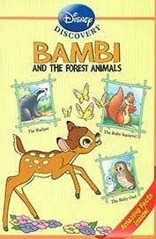 Bambi and the forest animals